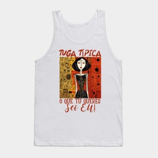 O que tu queres sei eu, tuga típico, humor português, v2 Tank Top